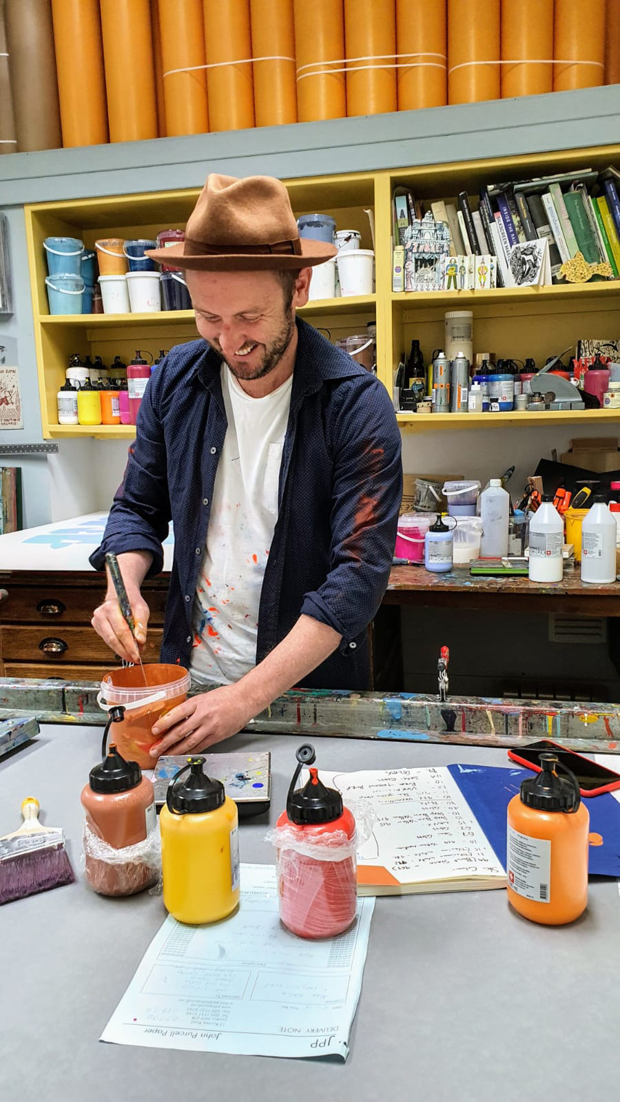 Création de l'artiste Alan Walsh