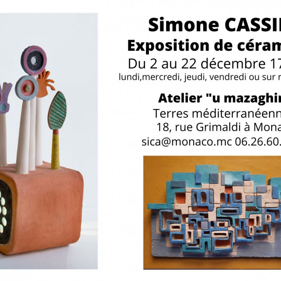 Exposition de céramique Simone Cassini