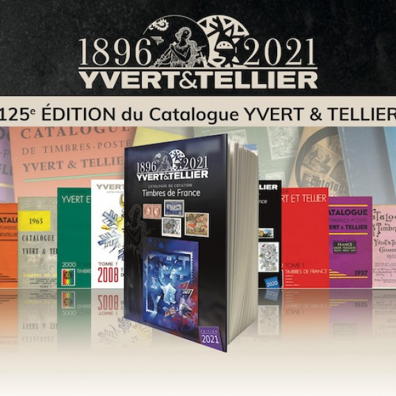 CONCOURS peinture - Catalogue YVERT & TELLIER / 125e anniversaire