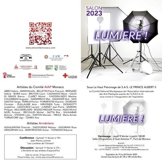 « Lumière» Salon 2023 Monaco