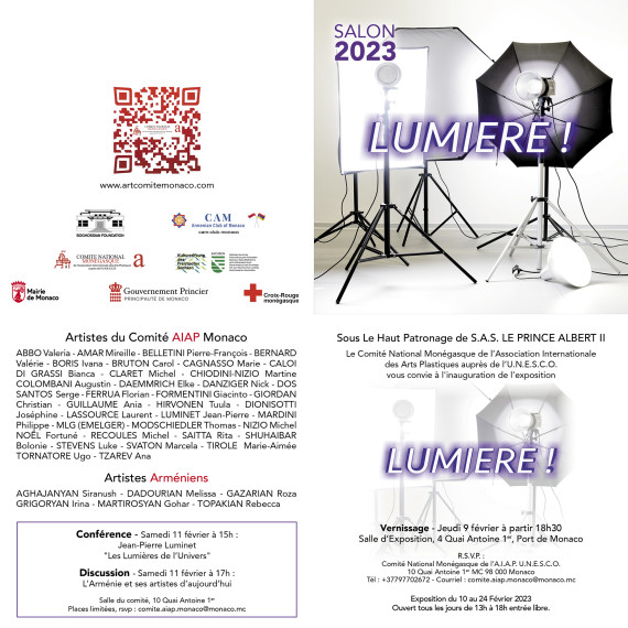 « Lumière» Salon 2023 Monaco