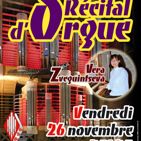 Récital d'Orgue Vera Zveguintseva Cathédrale de Monaco